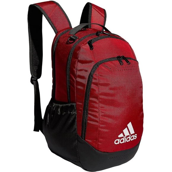 Adidas Defender Team Sports Backpack, Black/Red, One Size Bag #872
